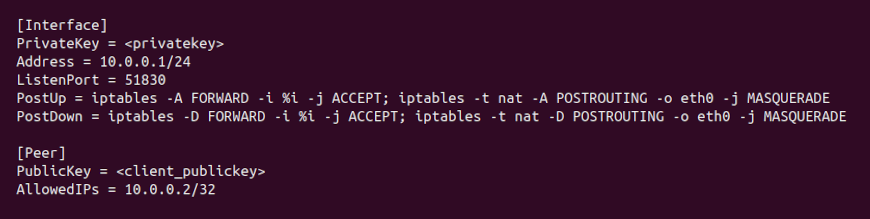 Виртуальная частная сеть, добавляем в конфиг клиента